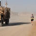 Deployed Centaur Soldier runs towards 1,000 mile goal