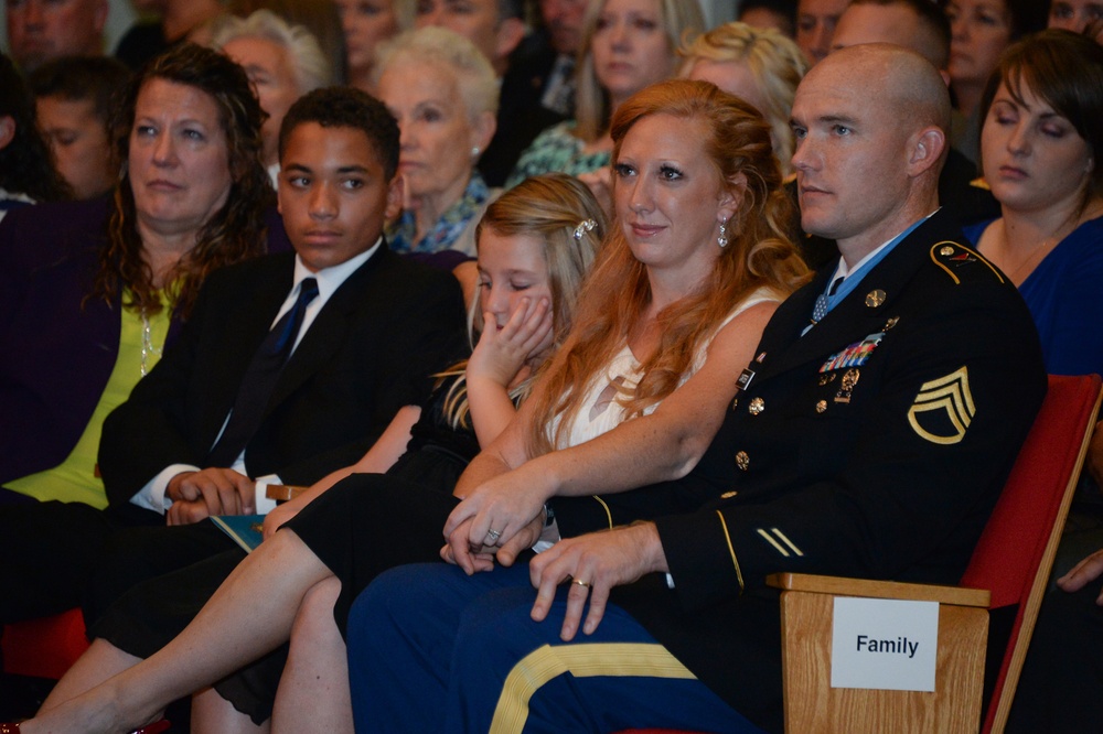 SSG Ty Carter Hall of Heroes Induction Ceremony