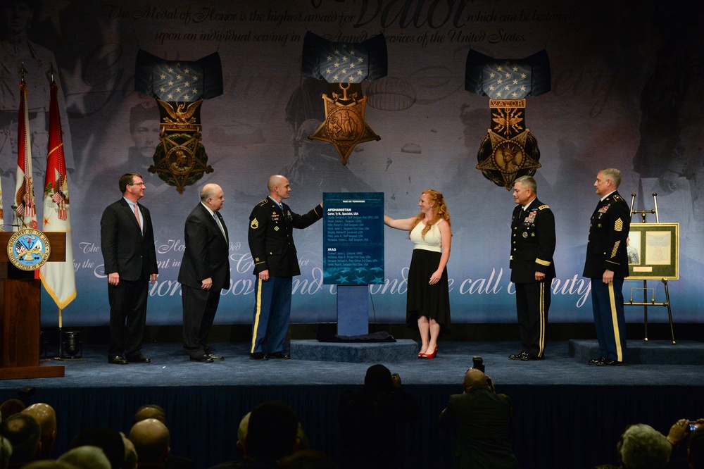 SSG Ty Carter Hall of Heroes Induction Ceremony