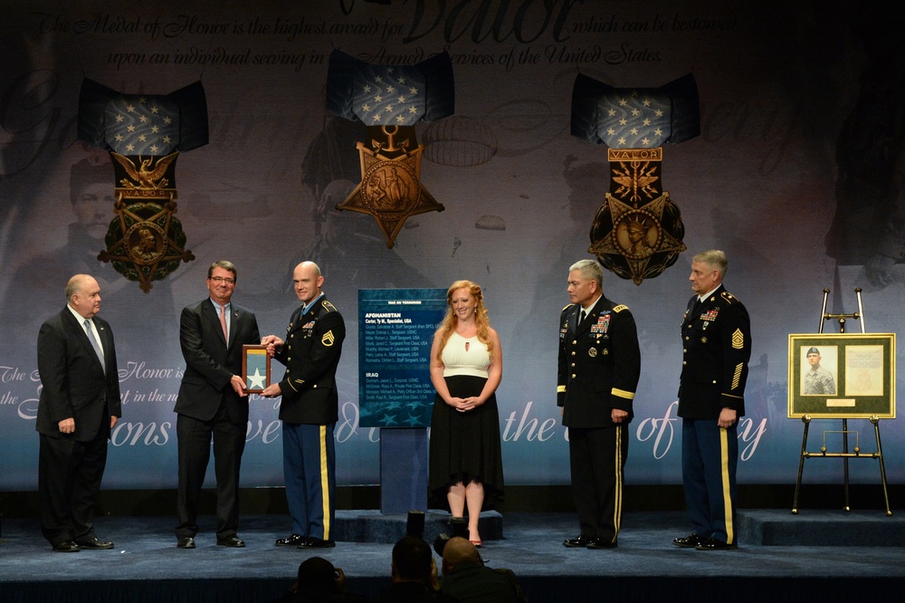 SSG Ty Carter Hall of Heroes Induction Ceremony