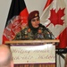 Female Afghan General speaks at ISAF Coalition Women’s Equality Celebration