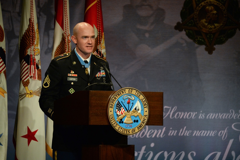 SSG Ty Carter Hall of Heroes Induction Ceremony