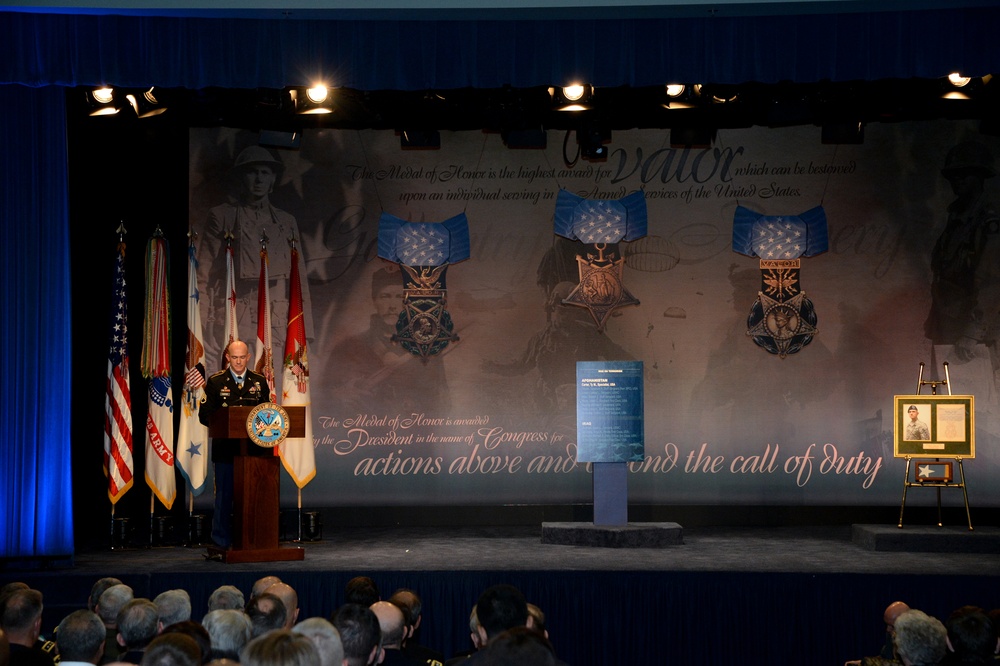 SSG Ty Carter Hall of Heroes Induction Ceremony