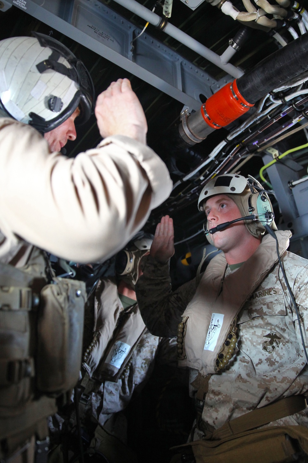 SP-MAGTF Crisis Response Marine Reenlistment