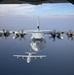 SP-MAGTF Crisis Response aircraft conduct air-to-air refueling over Spain