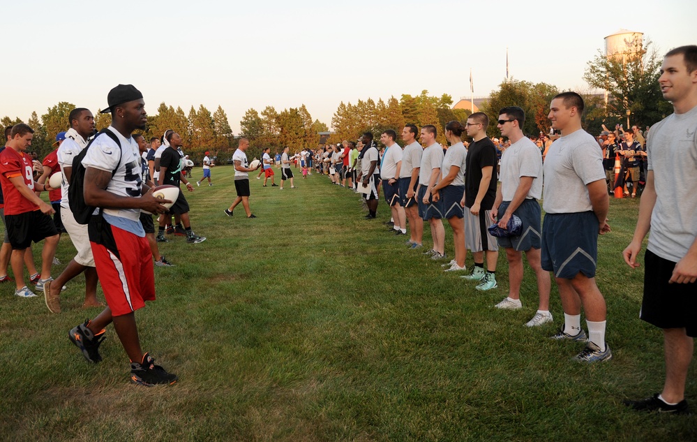 St. Louis Rams visit Scott