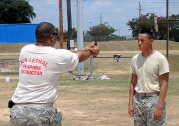 Cavalry gets sprayed