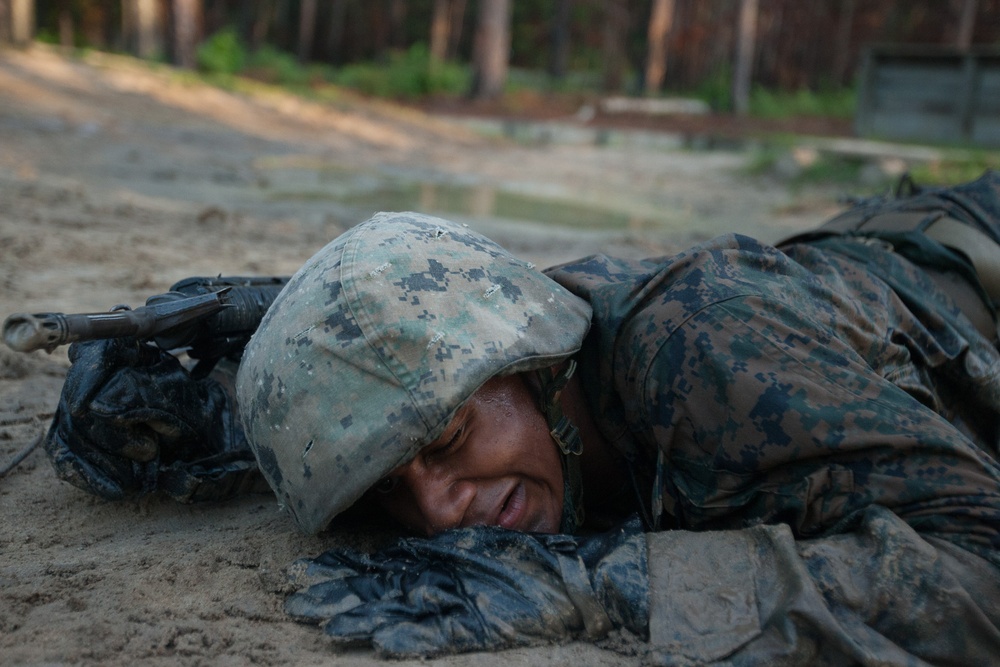 Photo Gallery: Marine recruits learn combat skills on Parris Island training course