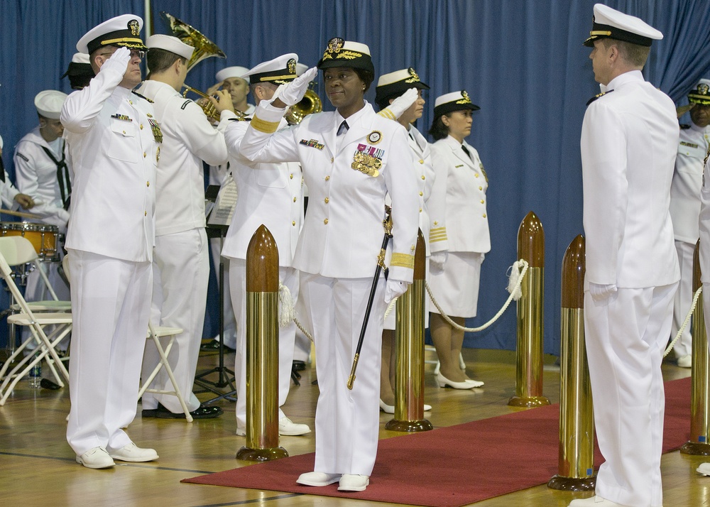 Rear Adm. Andrews takes command of Navy Recruiting Command