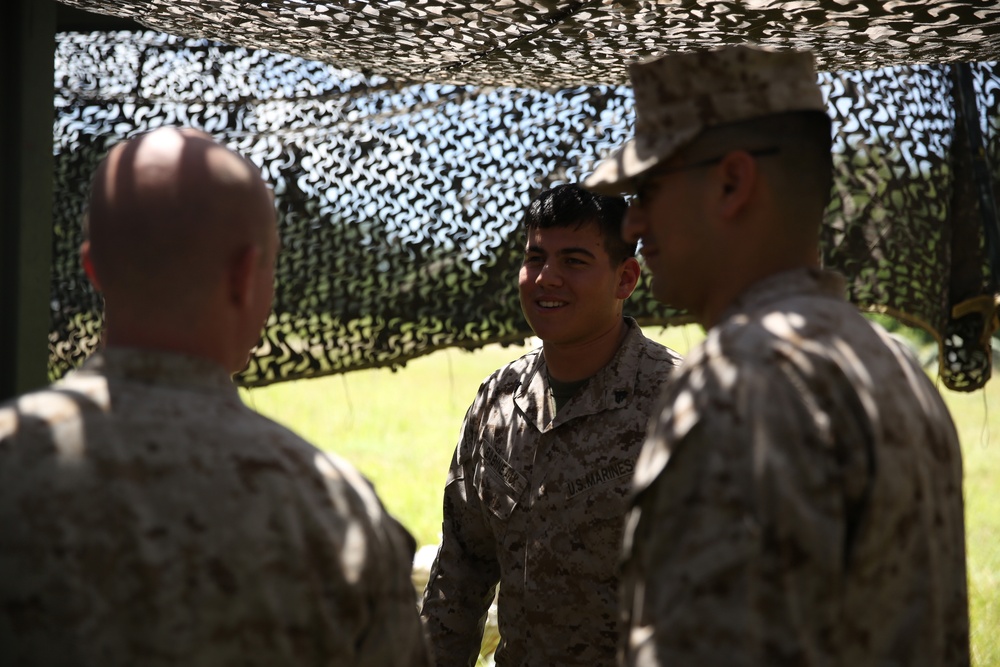 From students to teachers: supply Marines instruct officers in the field