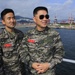 USS Blue Ridge port visit in South Korea