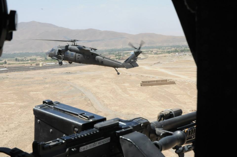 UH-60M Black Hawk helicopters provide a lift in Logar and Wardak provinces