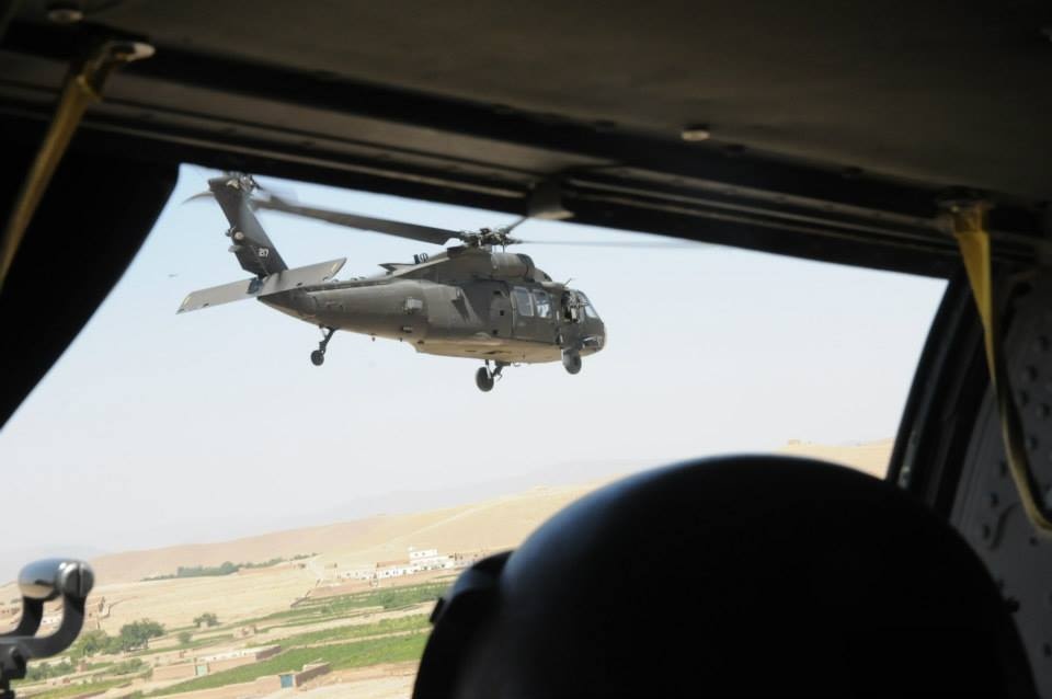 UH-60M Black Hawk helicopters provide a lift in Logar and Wardak provinces
