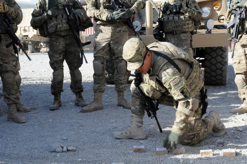 Prepping for mission