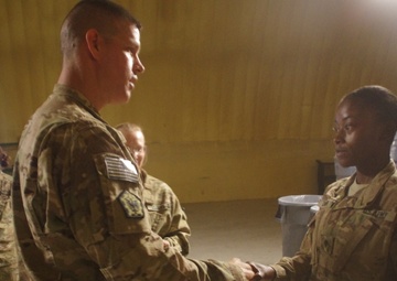 Feeding the Masses: 864th Engineer Battalion Sets the Pace for Expeditionary Field Feeding on FOB Sharana