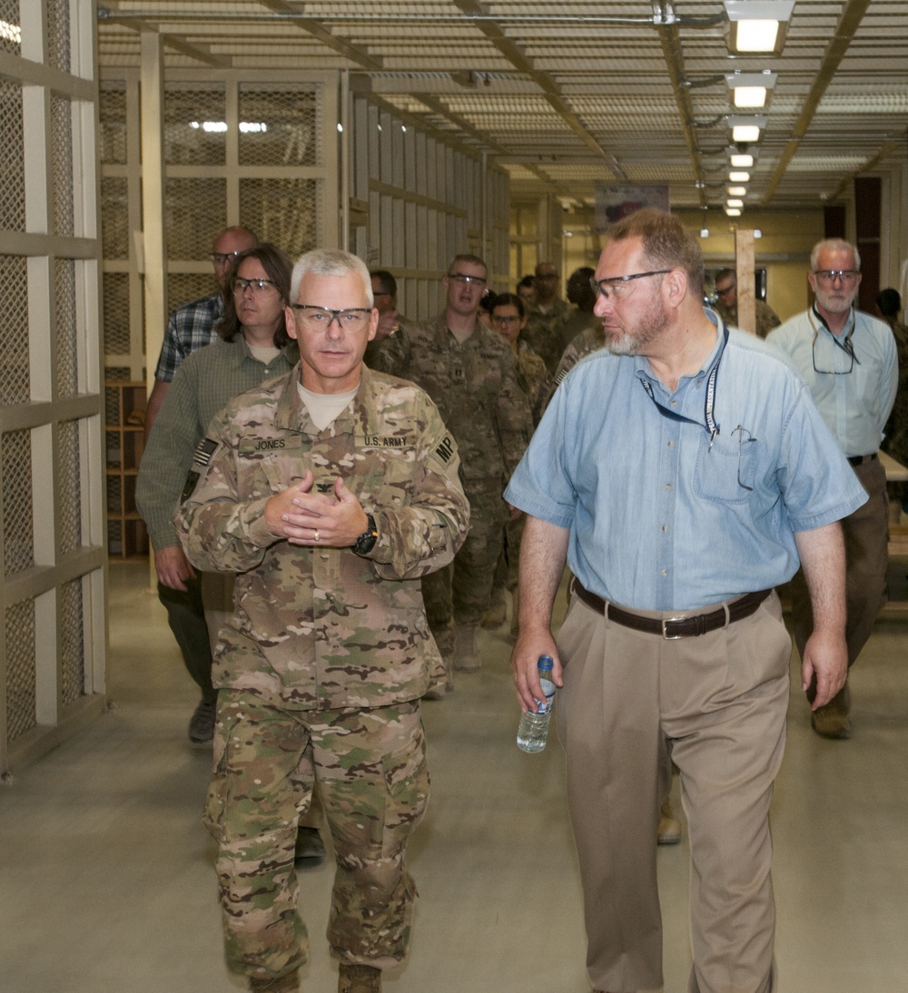 Afghan National Detention Facility-Parwan engagement