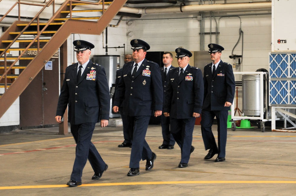 Former 102nd Intelligence Wing commander promotes to brigadier general