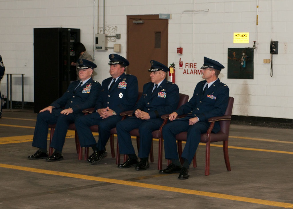 Former 102nd Intelligence Wing commander promotes to brigadier general