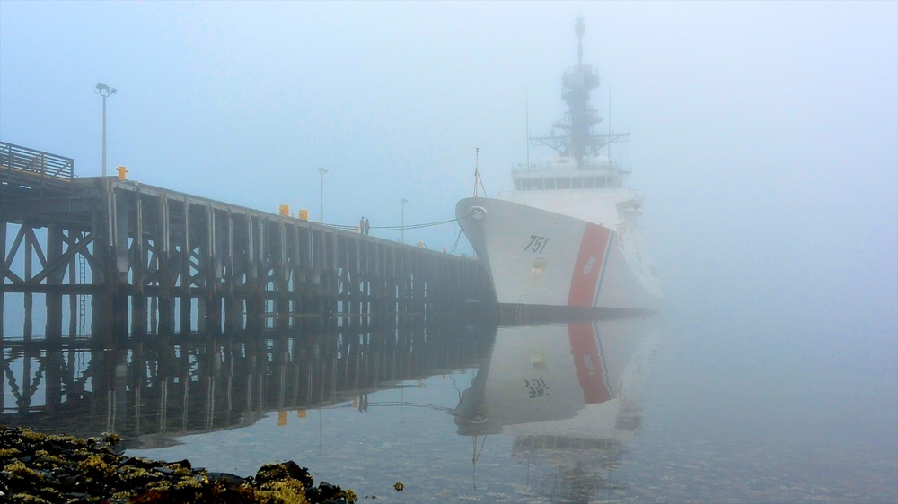 Coast Guard Cutter Waesche in Kodiak, Alaska