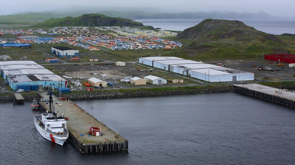 Coast Guard Cutter Alex Haley in Adak