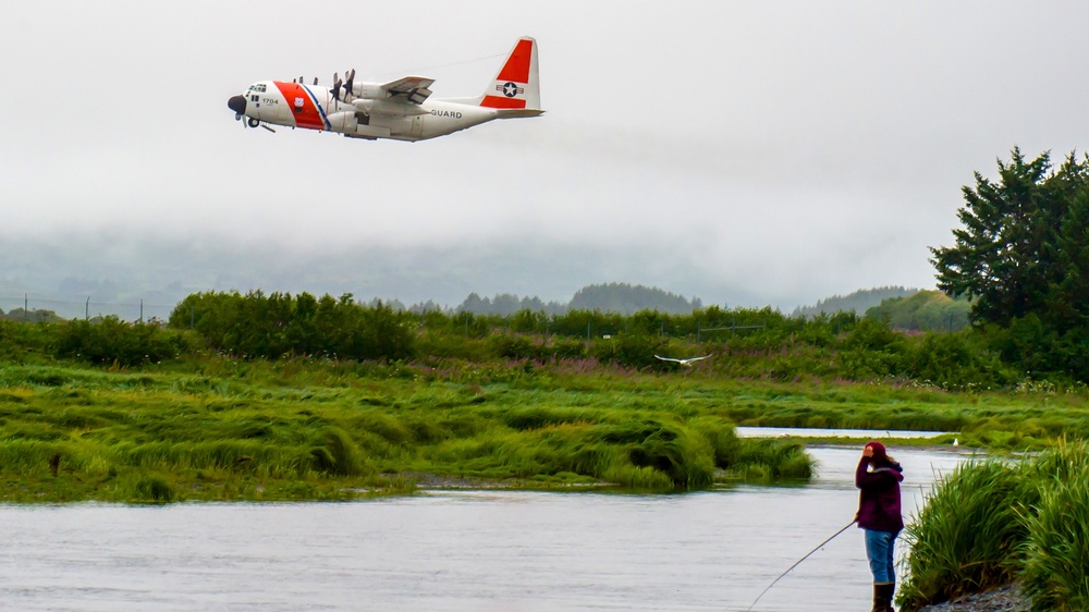 Coast Guard HC-130 Hercules operations in Kodiak, Alaska