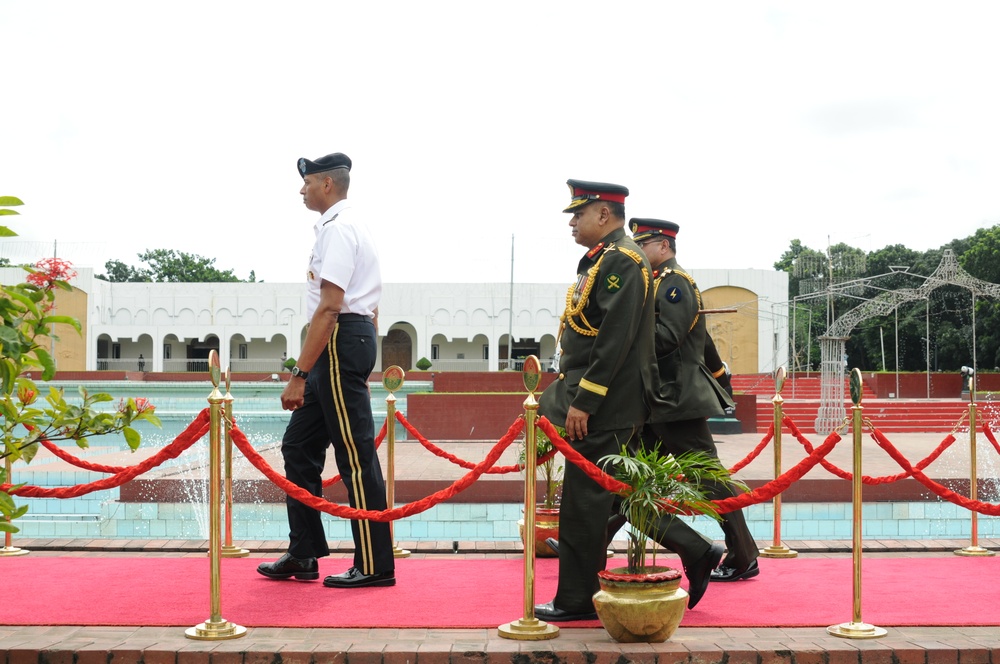 Gen. Brooks visits Bangladesh