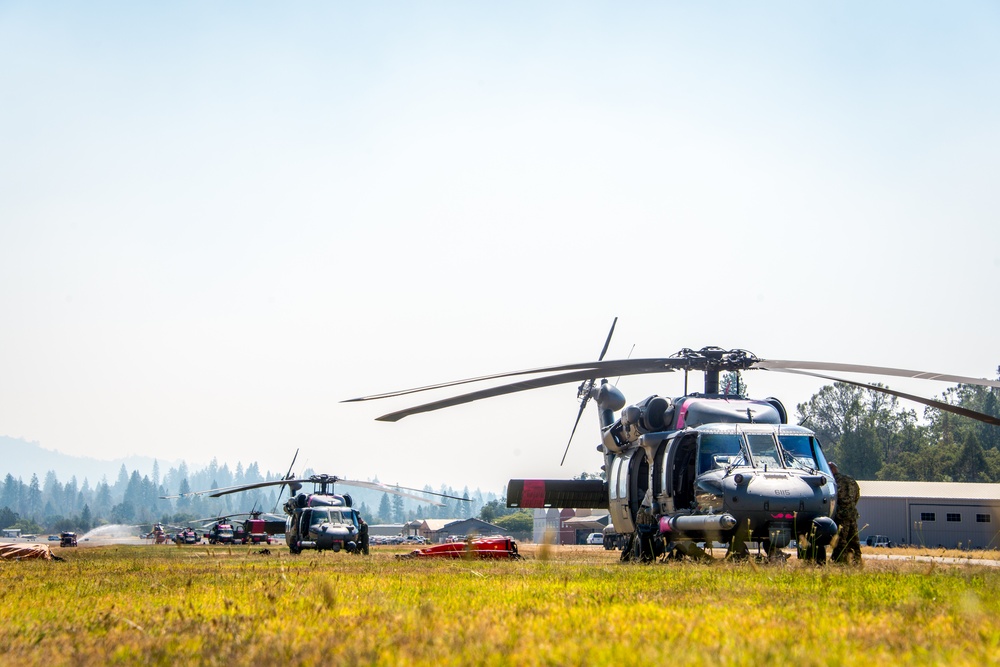 Air Force and Army: Rim Fire Staging Area