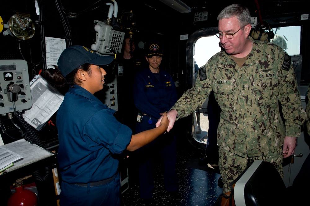 Carrier Strike Group 11's Blue Jacket of the Quarter