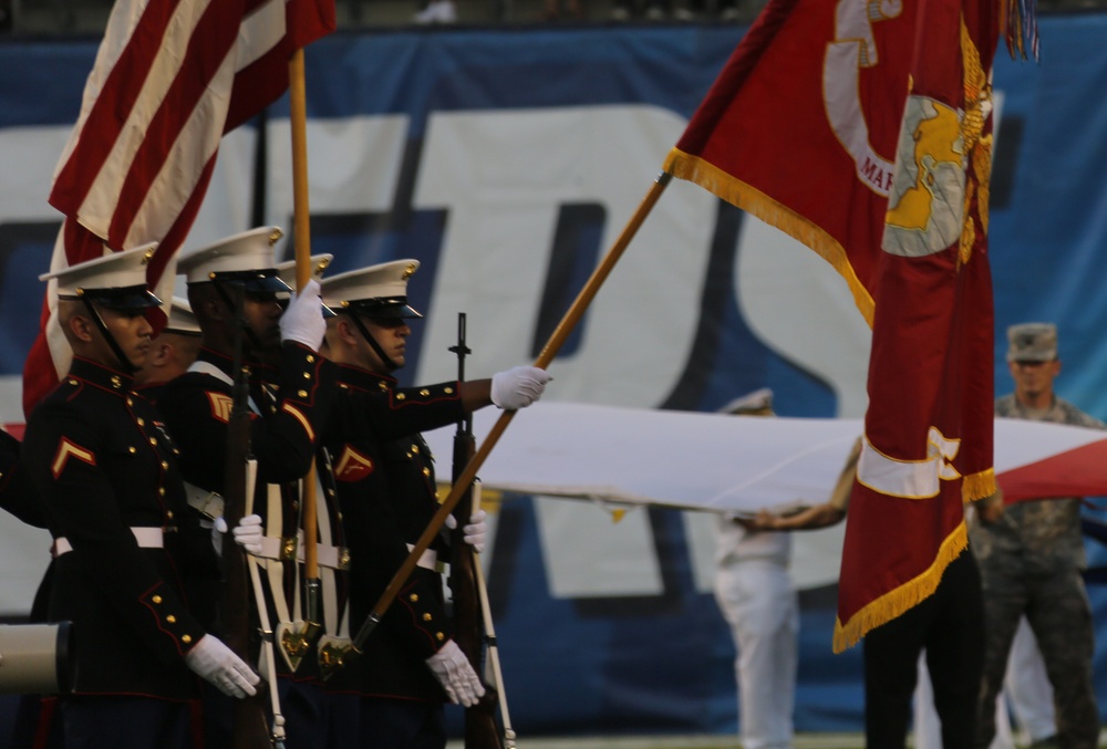 San Diego Chargers host service members for 25th annual salute to the military