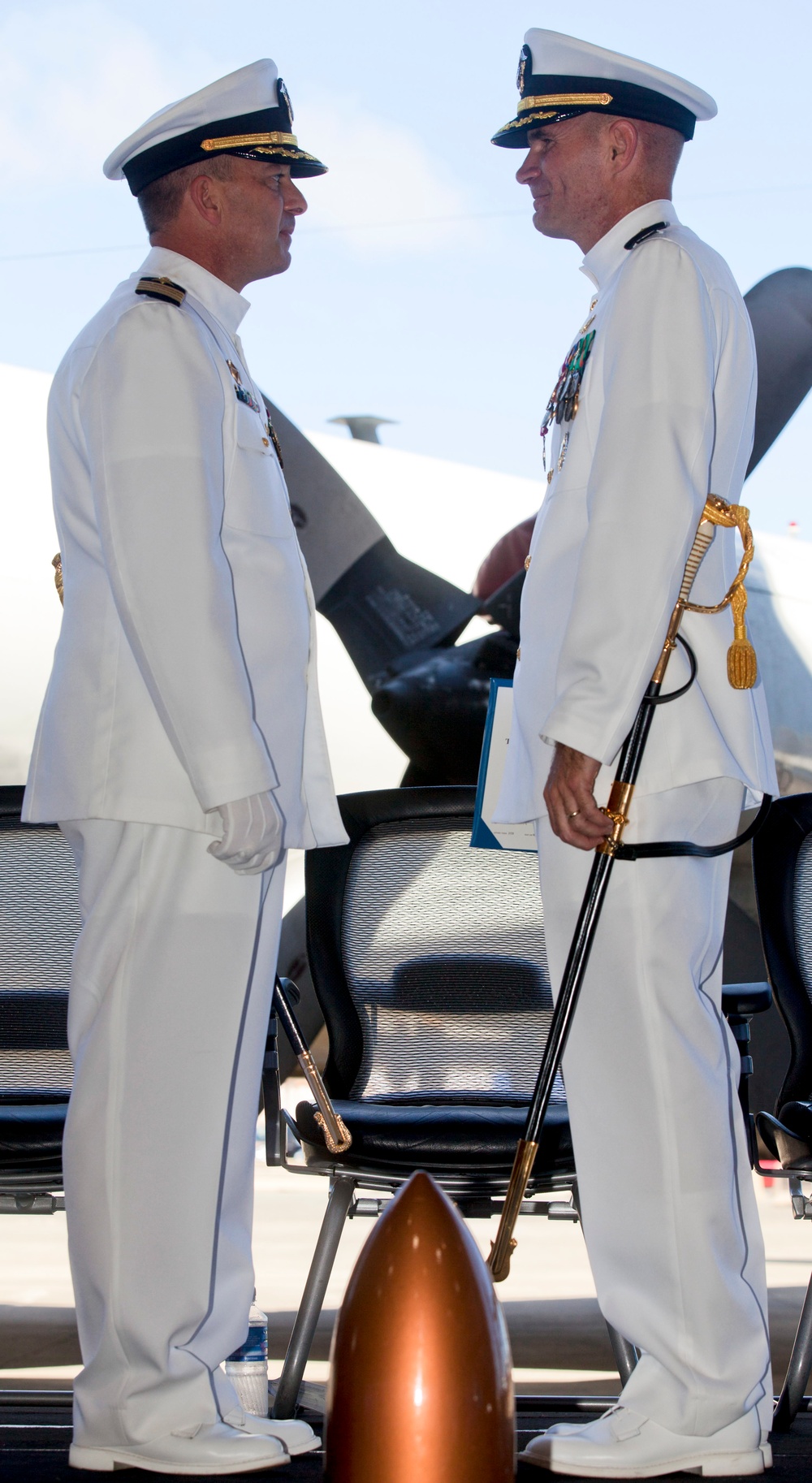 U.S. Navy Change of Command, VP-4 2013