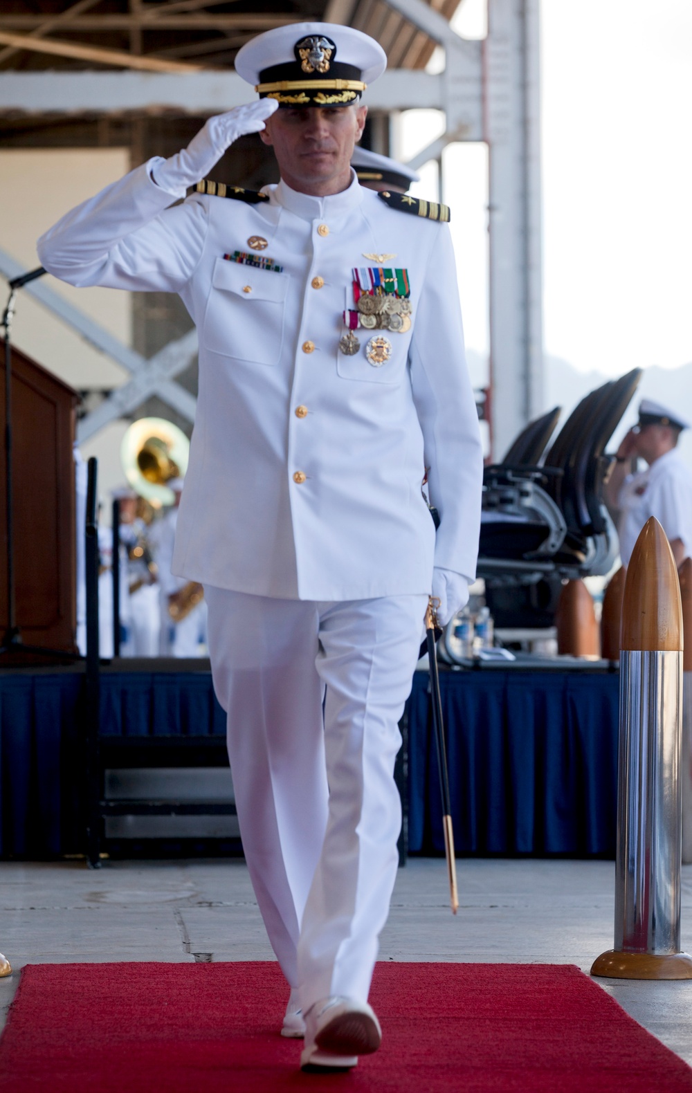 U.S. Navy Change of Command, VP-4 2013