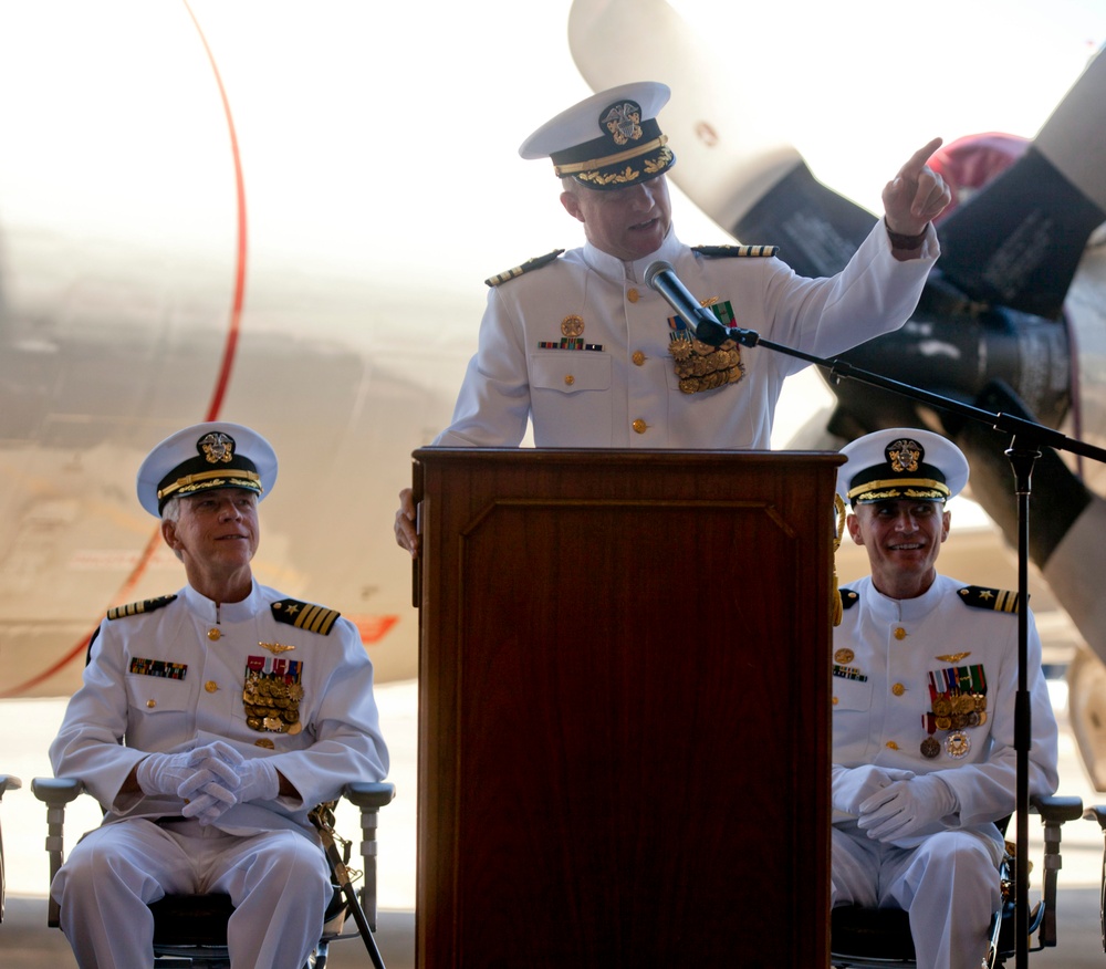 U.S. Navy Change of Command, VP-4 2013