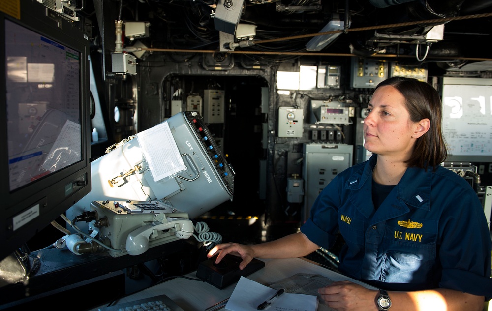 USS Gravely operations