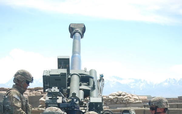 3rd ID artillerymen support ground forces, gain experience in Afghanistan