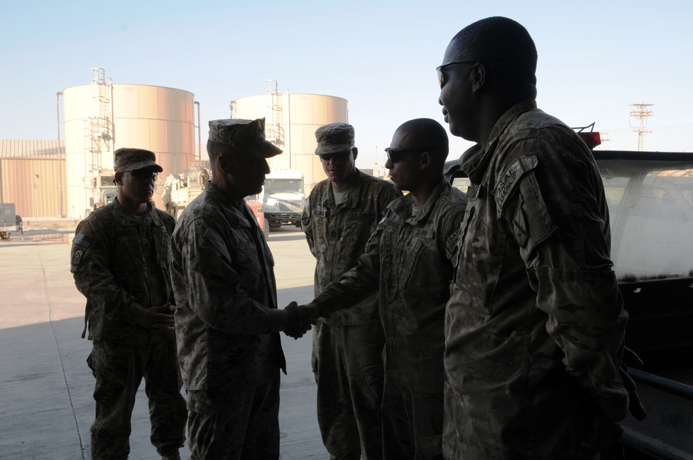 ISAF senior enlisted advisor visits 10th CAB