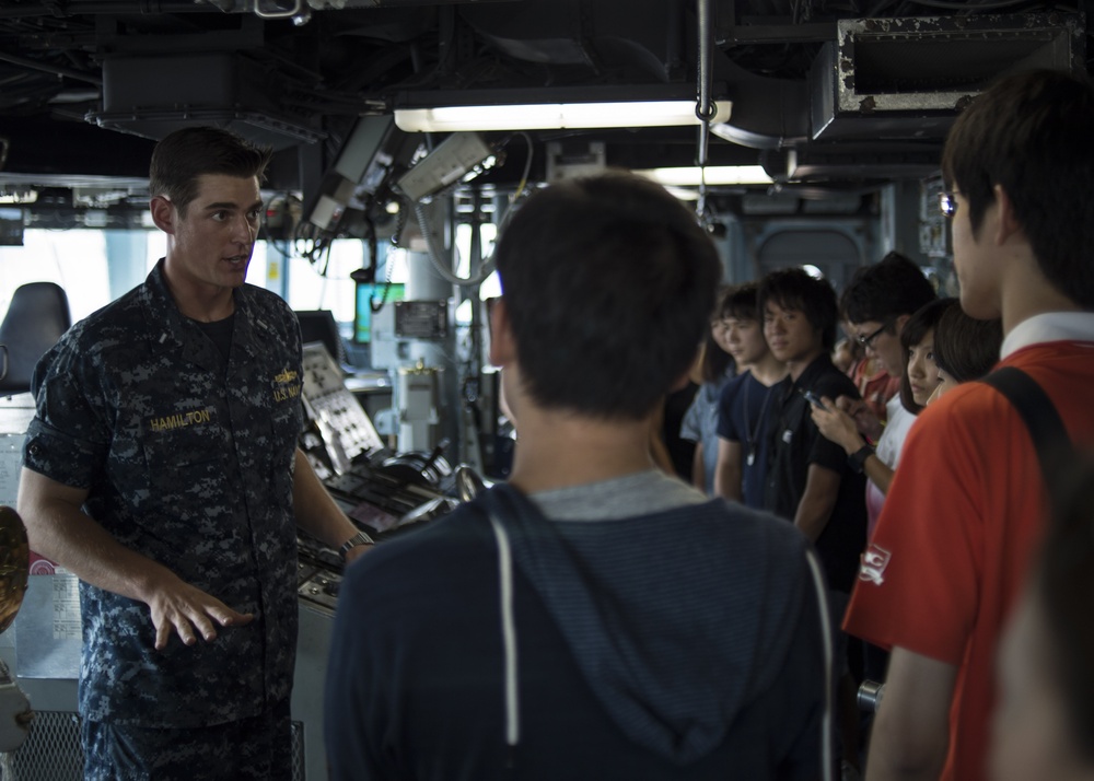 USS Curtis Wilbur operations