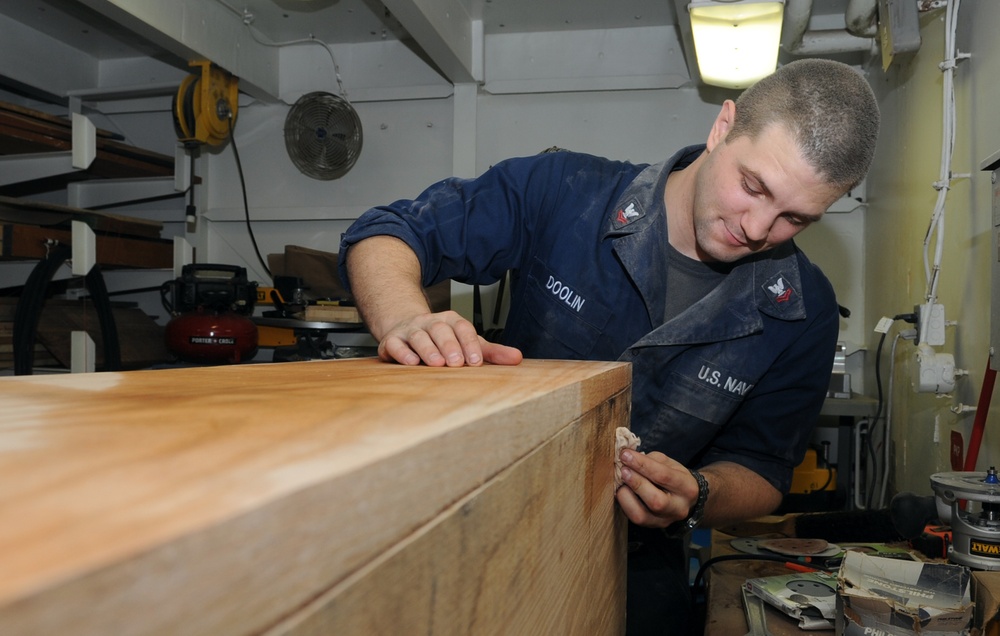 USS George H.W. Bush operations