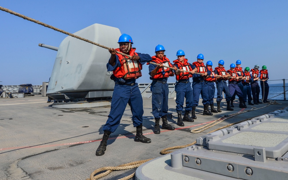 USS Monterey operations