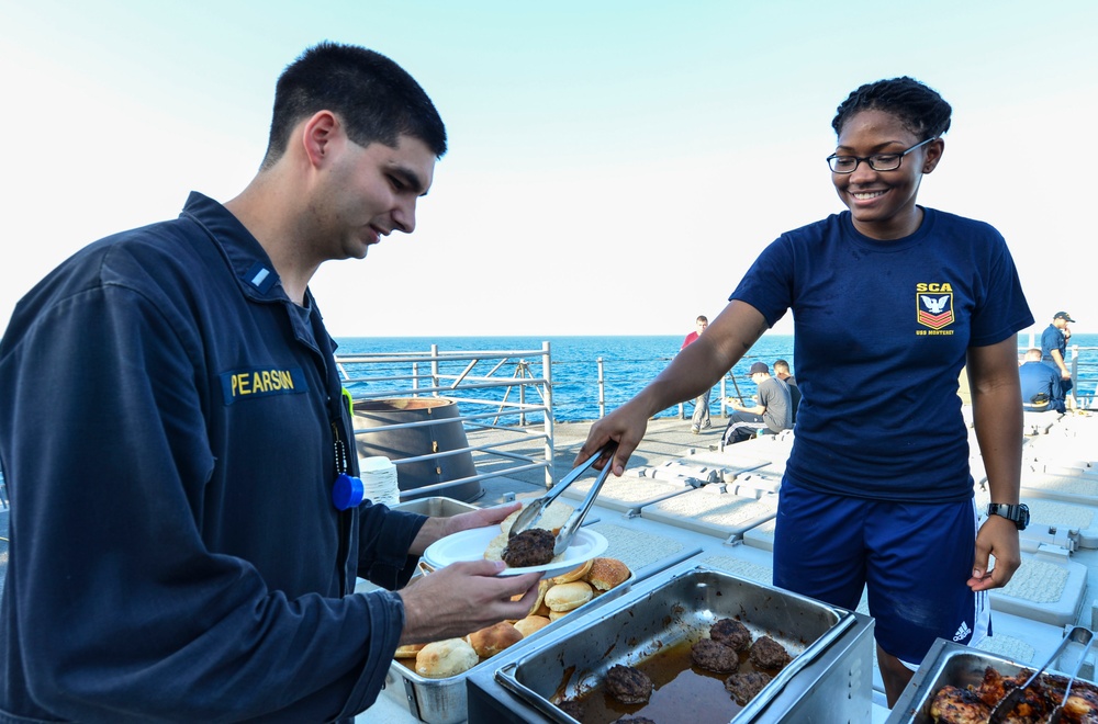 USS Monterey operations