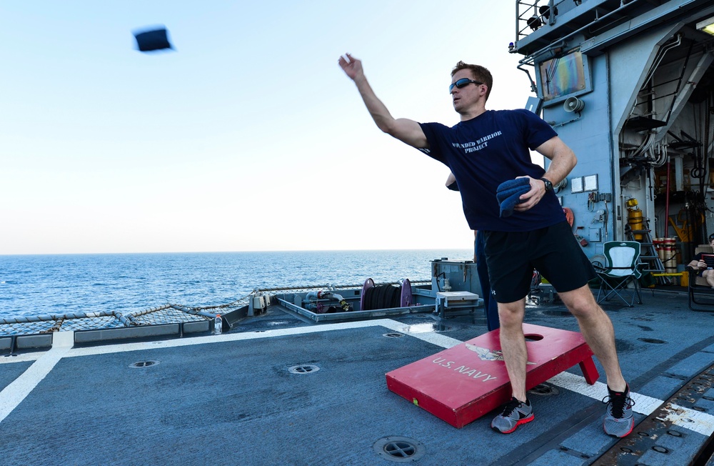 USS Monterey operations