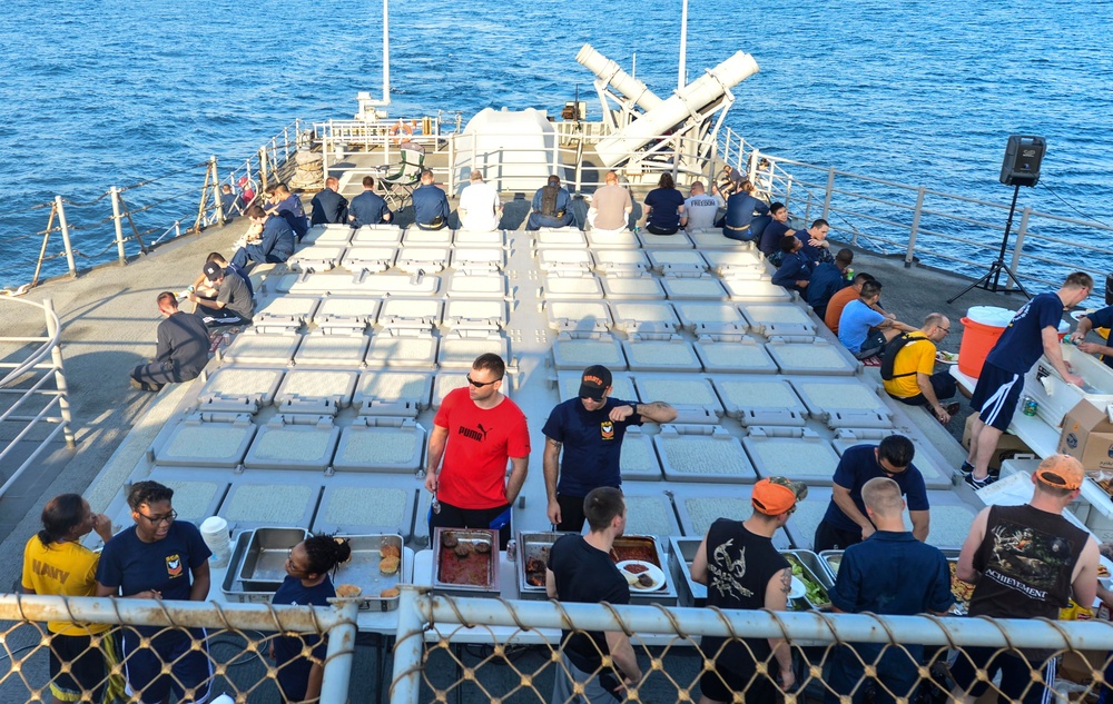 USS Monterey operations