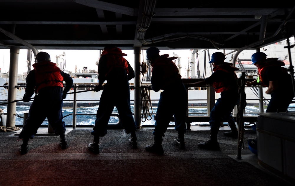 USS Monterey operations