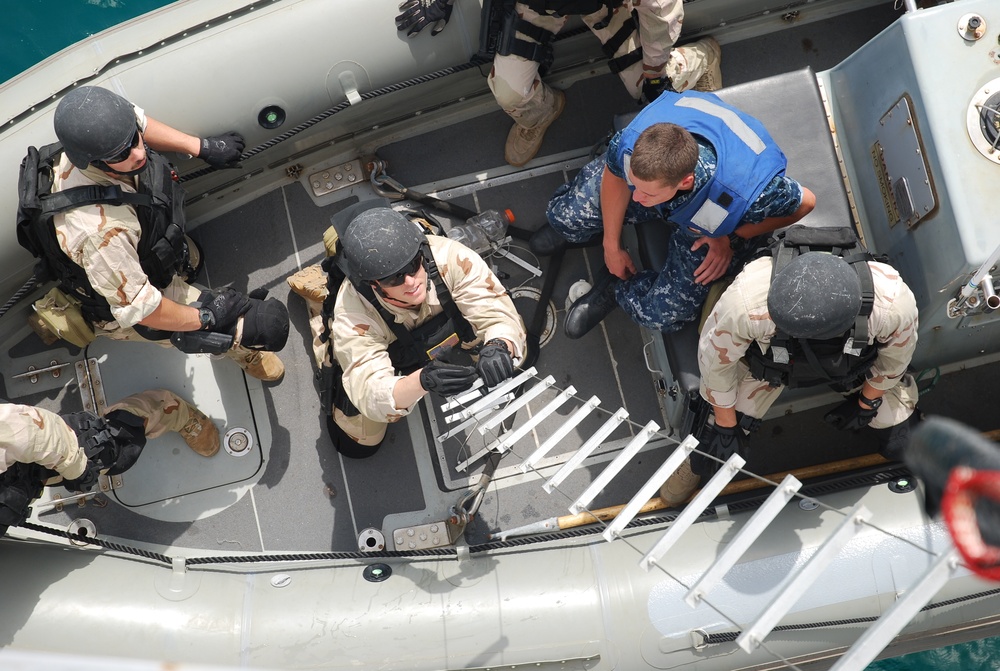 USS Shoup operations