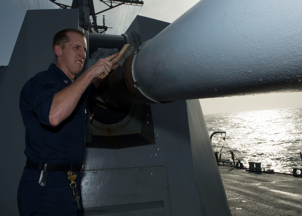 USS Bulkeley operations