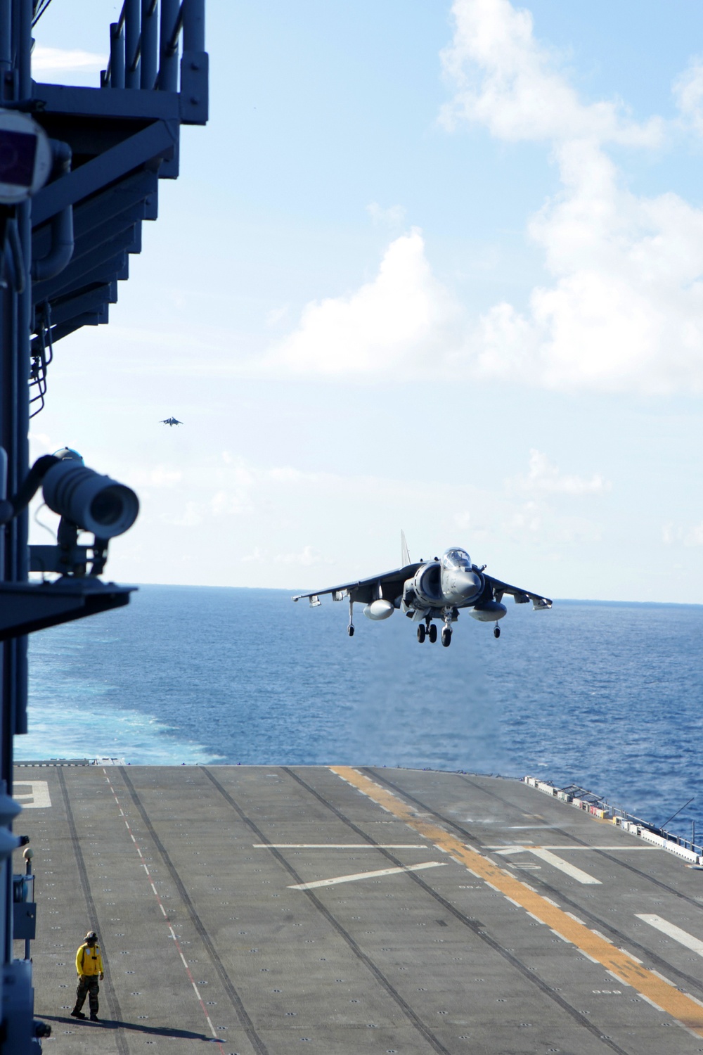 Carrier landing qualification exercise