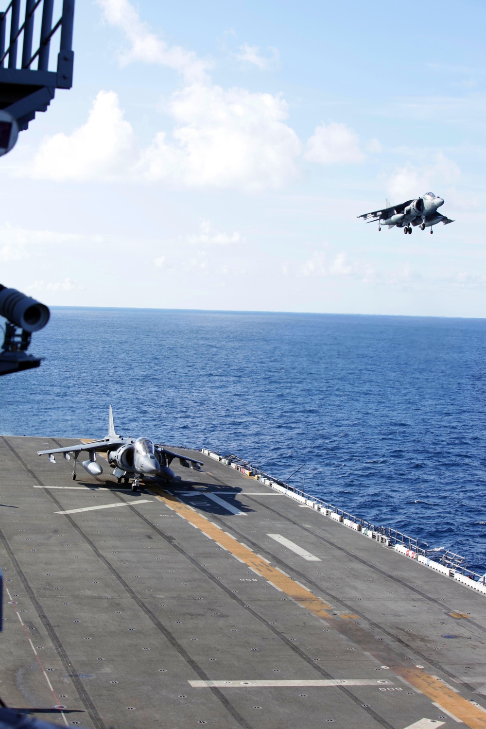 Carrier landing qualification exercise