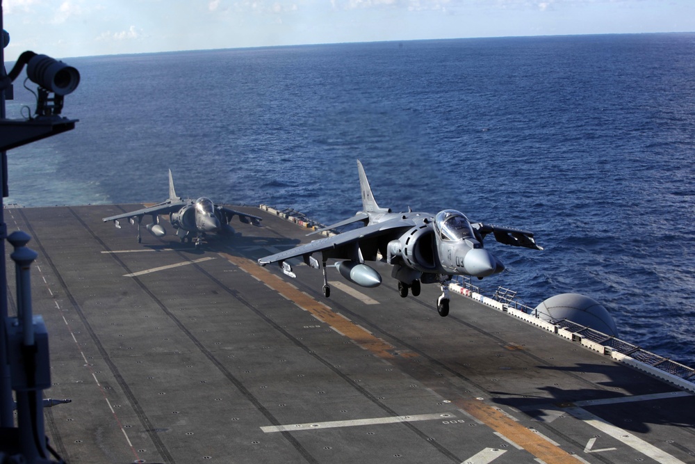 Carrier landing qualification exercise