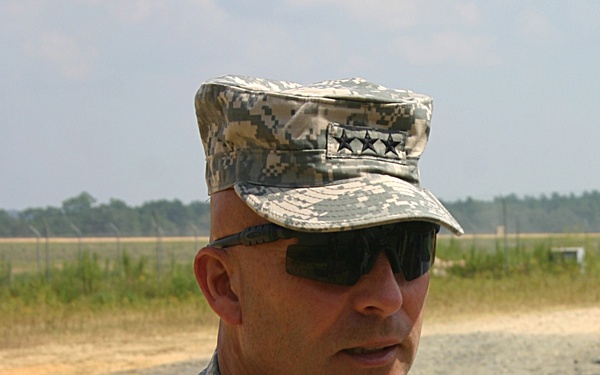 Lt. Gen. Anderson visits Joint Readiness Training Center