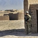 Australian soldiers provide perimeter security for Uruzgan coalition base