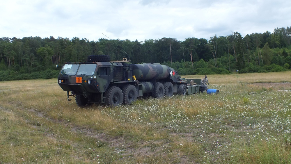 Illesheim-based aircraft fuelers get some on-the-job training.